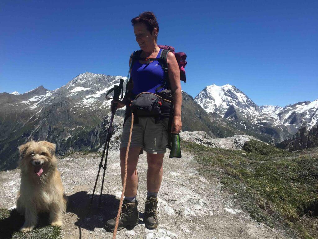En randonnée